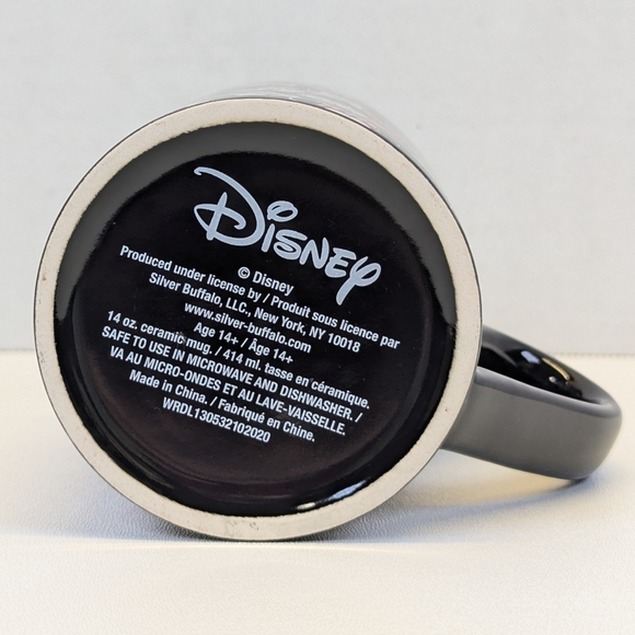 Disney Minnie Mouse All Over 14oz Ceramic Tea Coffee Mug Silver Buffalo - Picture 5 of 5